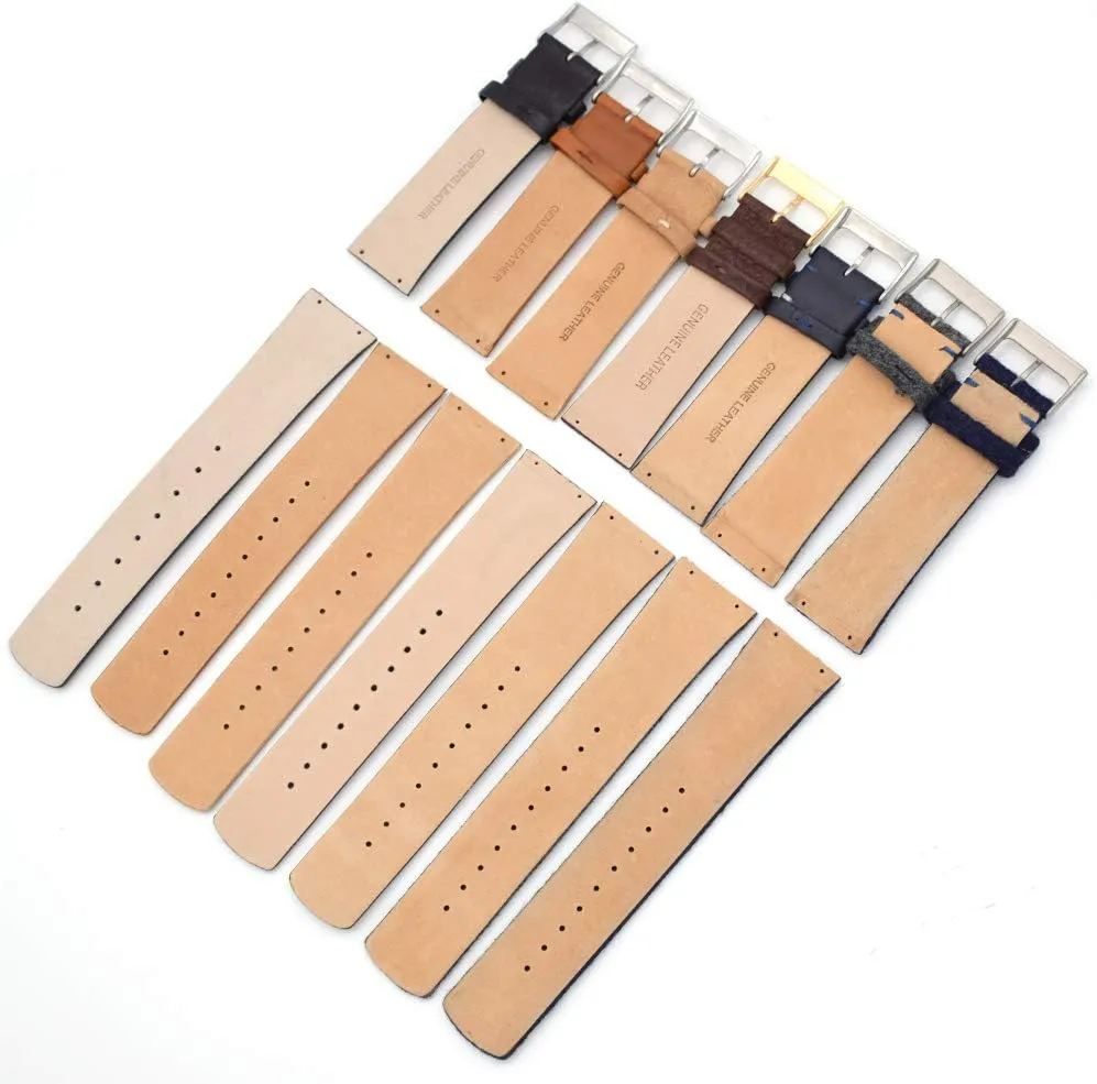 Watch Technicians Genuine Leather Skagen Band/Strap with Screws Fits Selected Models Listed Below