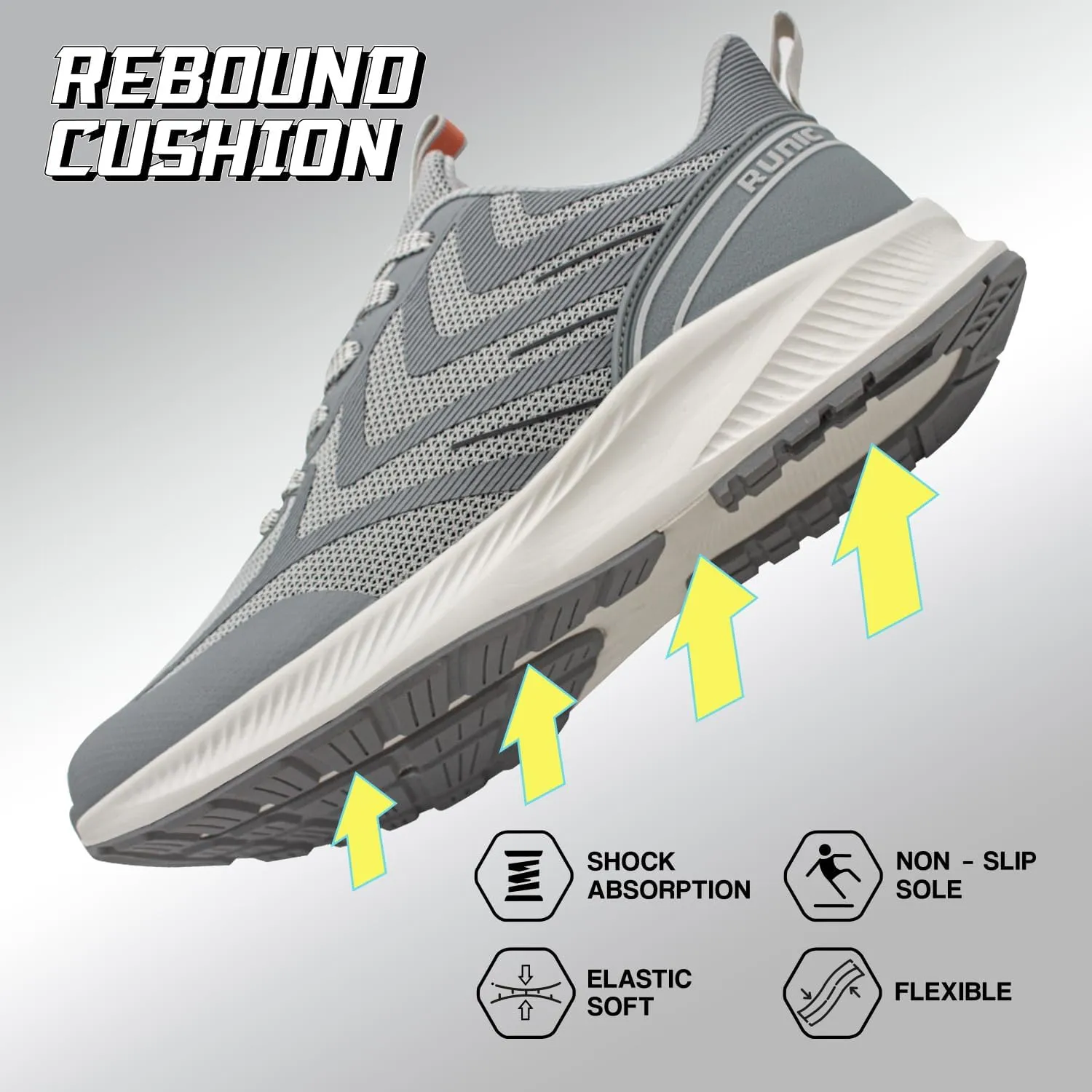 Wide Toe Box Sneakers for Women - Extra Wide Width Lightweight Running Shoes, Breathable Walking Tennis Shoes with Arch Support and Non-Slip Rubber Outsole