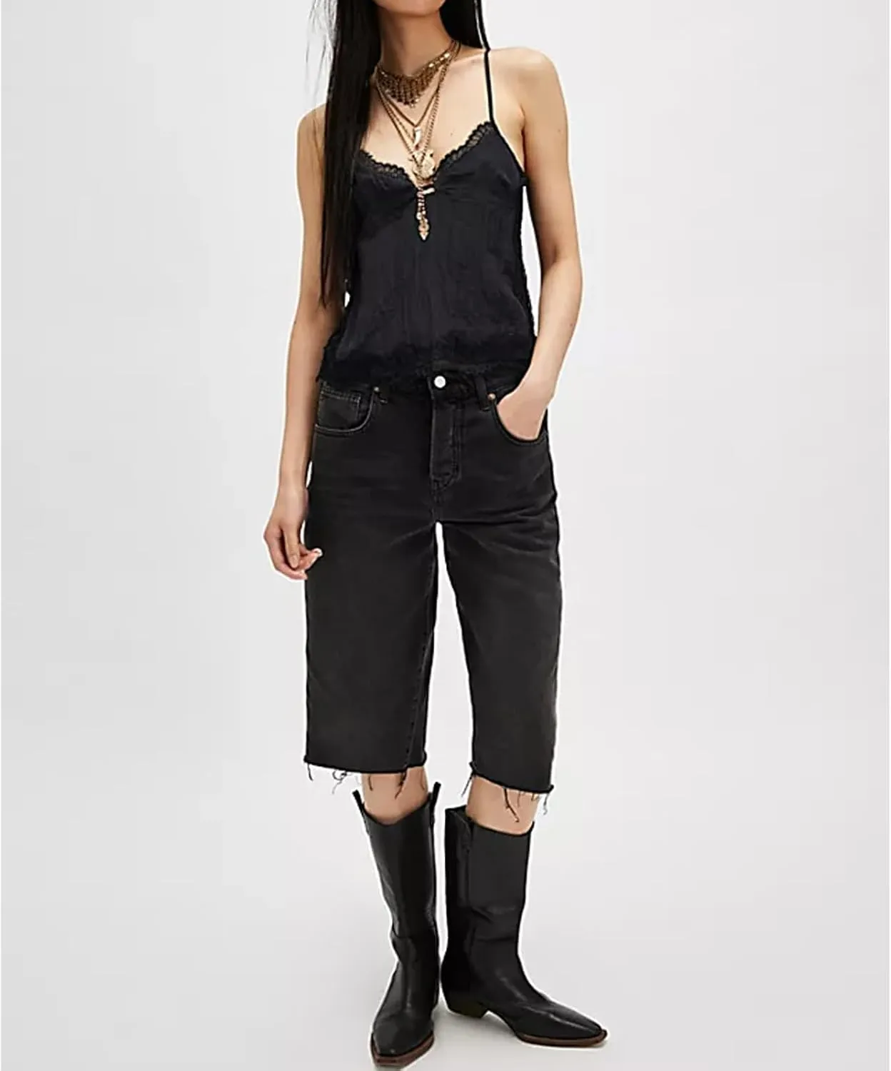 Women Lace Trim Vest Tank Tops Sleeveless Spaghetti Strap Crop Tops Y2K Backless Crop Camisoles Cute Going Out Cami