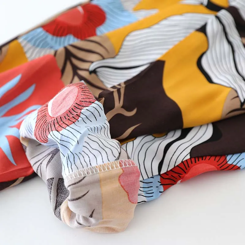 Women Loose Printing Anti-Mosquito Sleep Pants