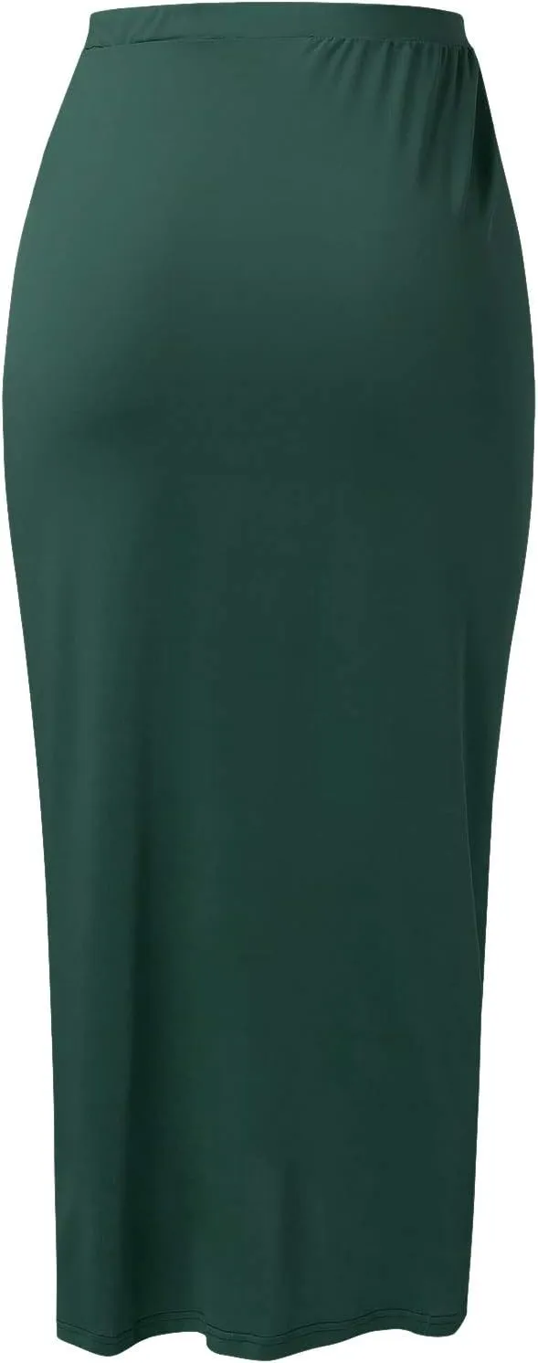 Womens Asymmetrical Solid Split Wrap High Low Casual Pleated Maxi Skirt Holiday Skirt High Rise Summer Skirt 2023