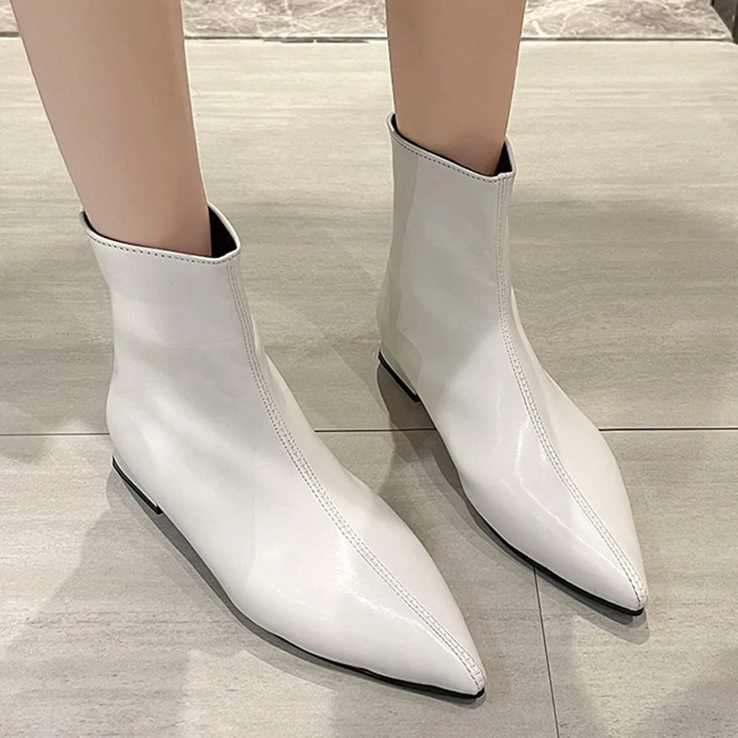 Womens Black Ankle Boots Botines Vaqueros Para Mujer Botas De Invierno Para Mujer Teacher for Women 2024 Womens Black Ankle Boots Arch Support Ankle Bootie for Women