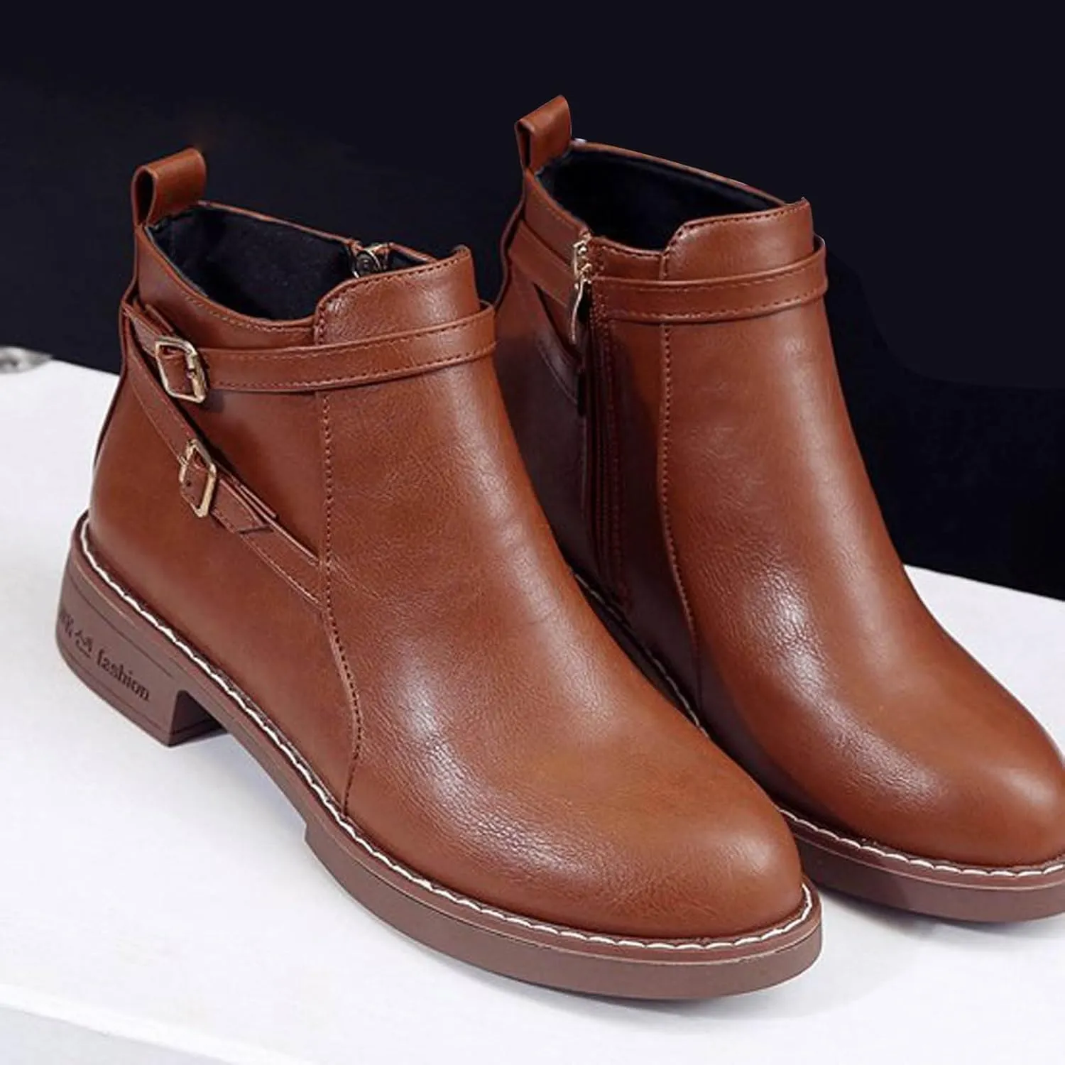 Womens Boots Ankle Ankle Boots for Women Dressy Cute Cowboy Boots for Women Wide Womens Wedge Boots for Women Ankle Booties Wide Width Womens Flat Ankle Booties Black Suede