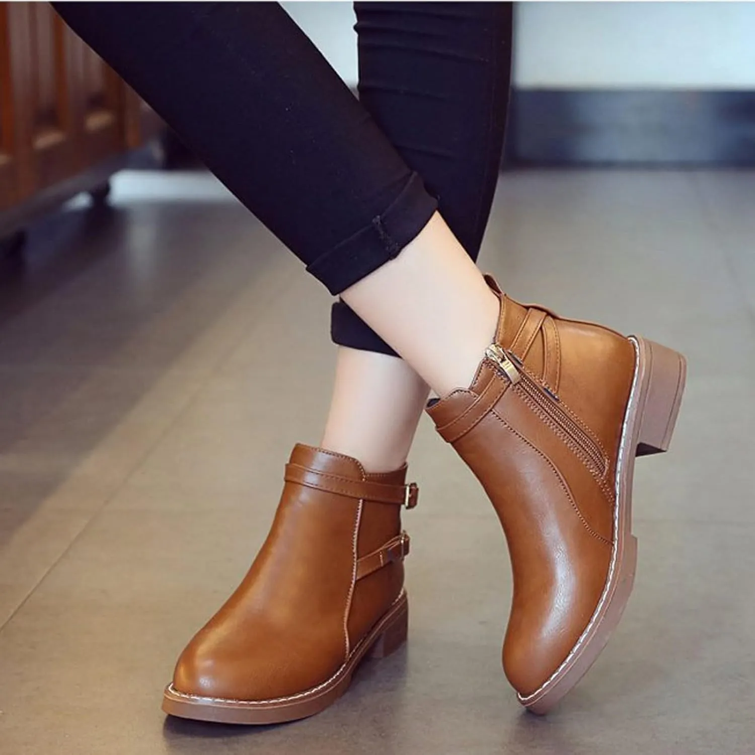 Womens Boots Ankle Ankle Boots for Women Dressy Cute Cowboy Boots for Women Wide Womens Wedge Boots for Women Ankle Booties Wide Width Womens Flat Ankle Booties Black Suede