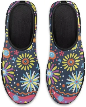 Womens Canvas Shoes Low Top Fashion Sneakers Slip on Walking ShoeBlack Sole