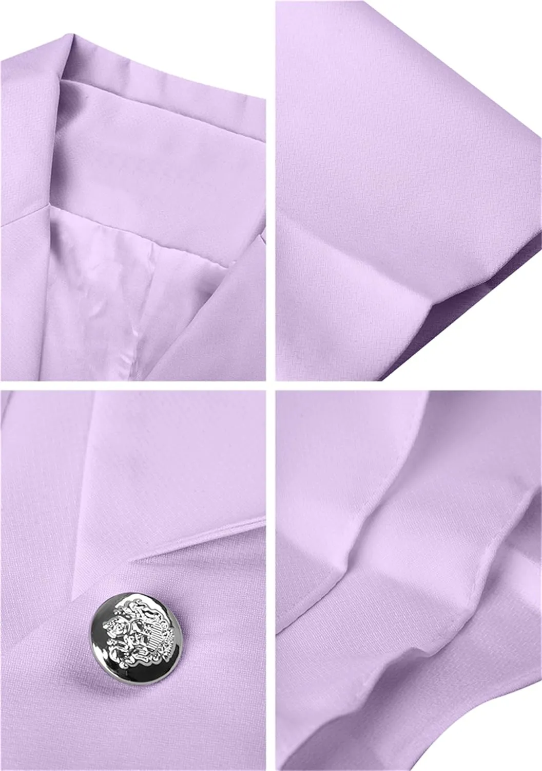 Women's Casual Petite Blazers Long Sleeve Solid Color T-Shirt Suit Office Elegant Blazers