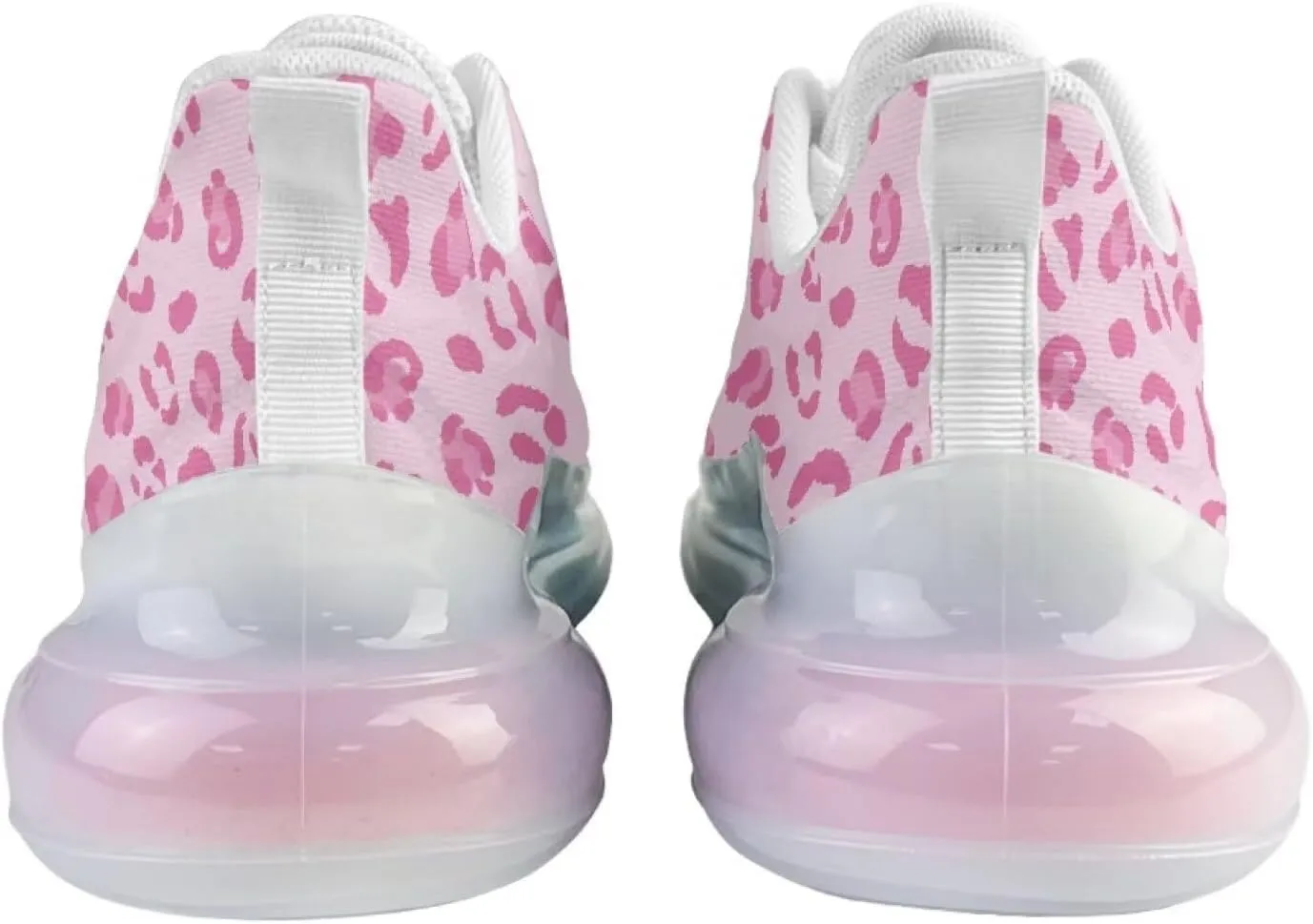 Women's Leopard Sneaker Soft Lightweight Non Slip Gym Sneaker Breathable Air Cushion Walking Shoes for Women US 6-11