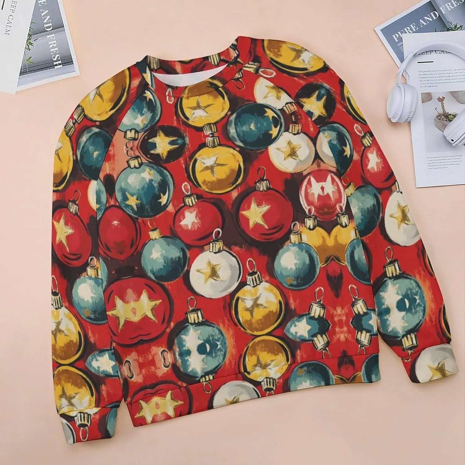 Womens Long Sleeve Tops Christmas Print Sweatshirts Fall Pullover Crewneck Soft Elegant Shirts Boho Tops for Women