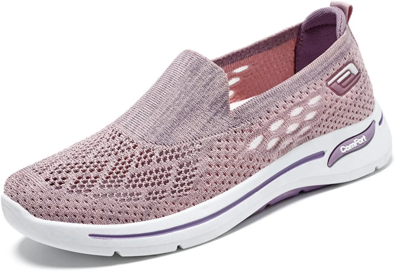 Women's Mesh Shoes Lightweight Comfortable Loafers for Women Casual Breathable Outdoor Walking Shoes Slip On Sneakers