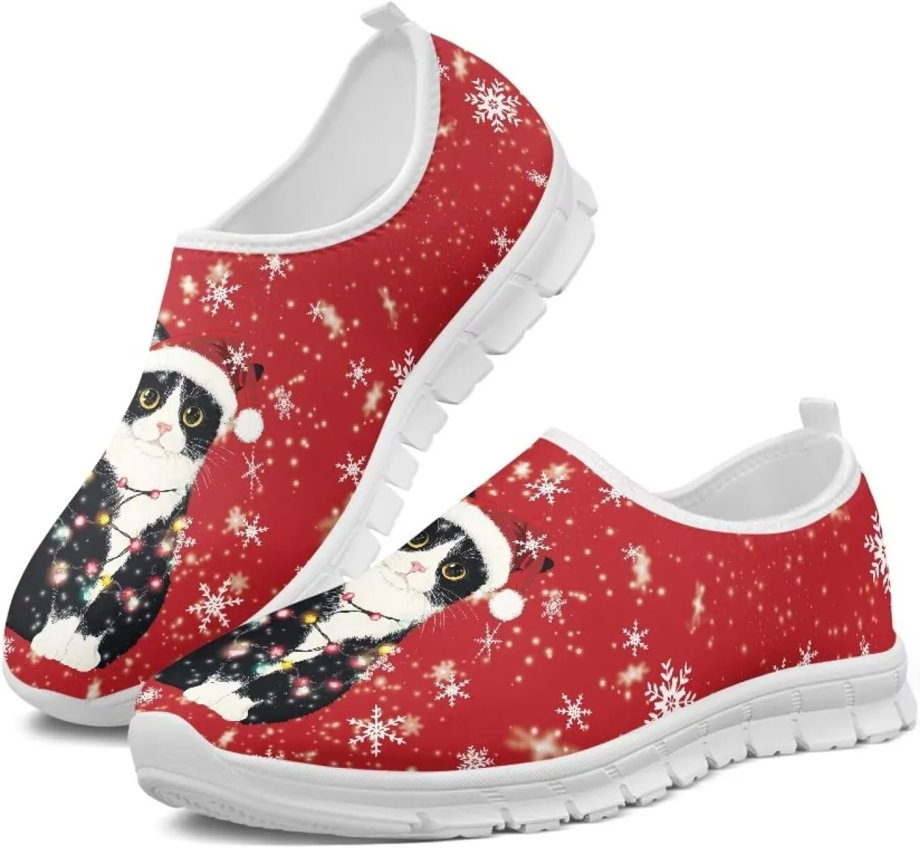 Womens Outdoor Cycling Canvas Shoes Low Top Fashion Sneakers Slip on Walking ShoeWhite Sole