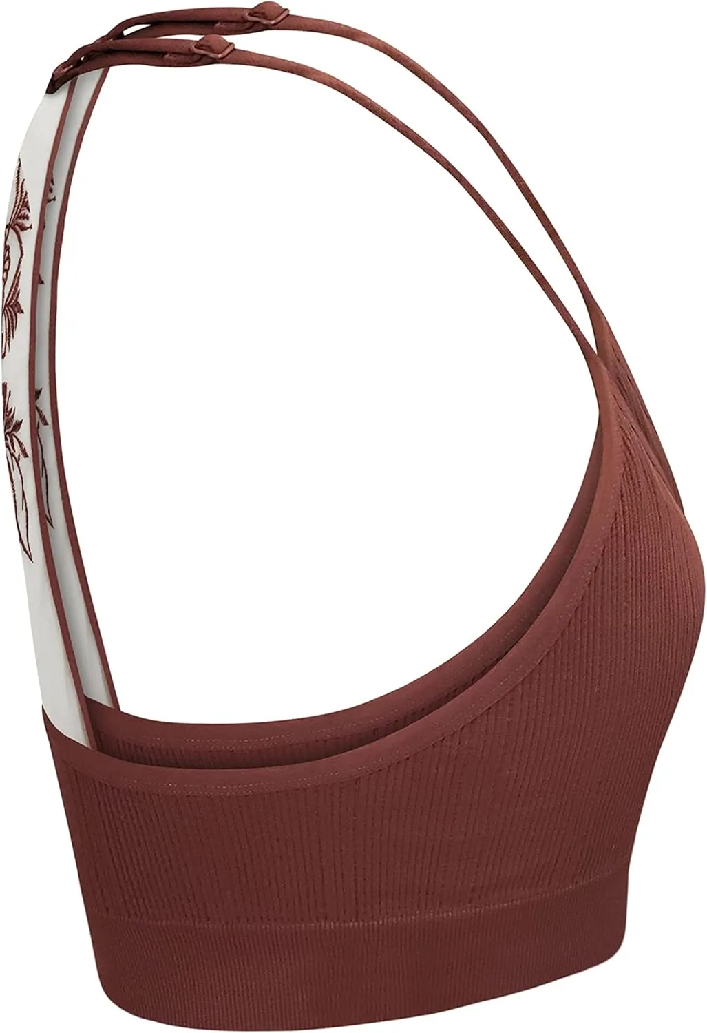 Women's Plus Size Tattoo Mesh Bralette