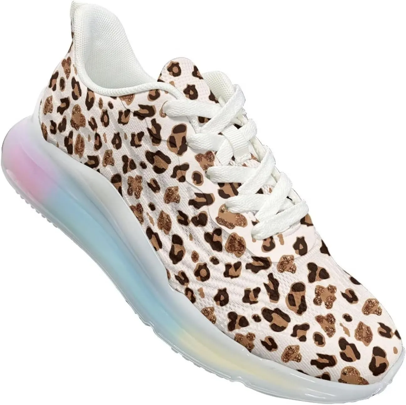Women's Shoes Breathable Comfortable Lightweight Running Sneaker Non-Slip Air Cushion Footwear Walking Shoes Women US 6-11