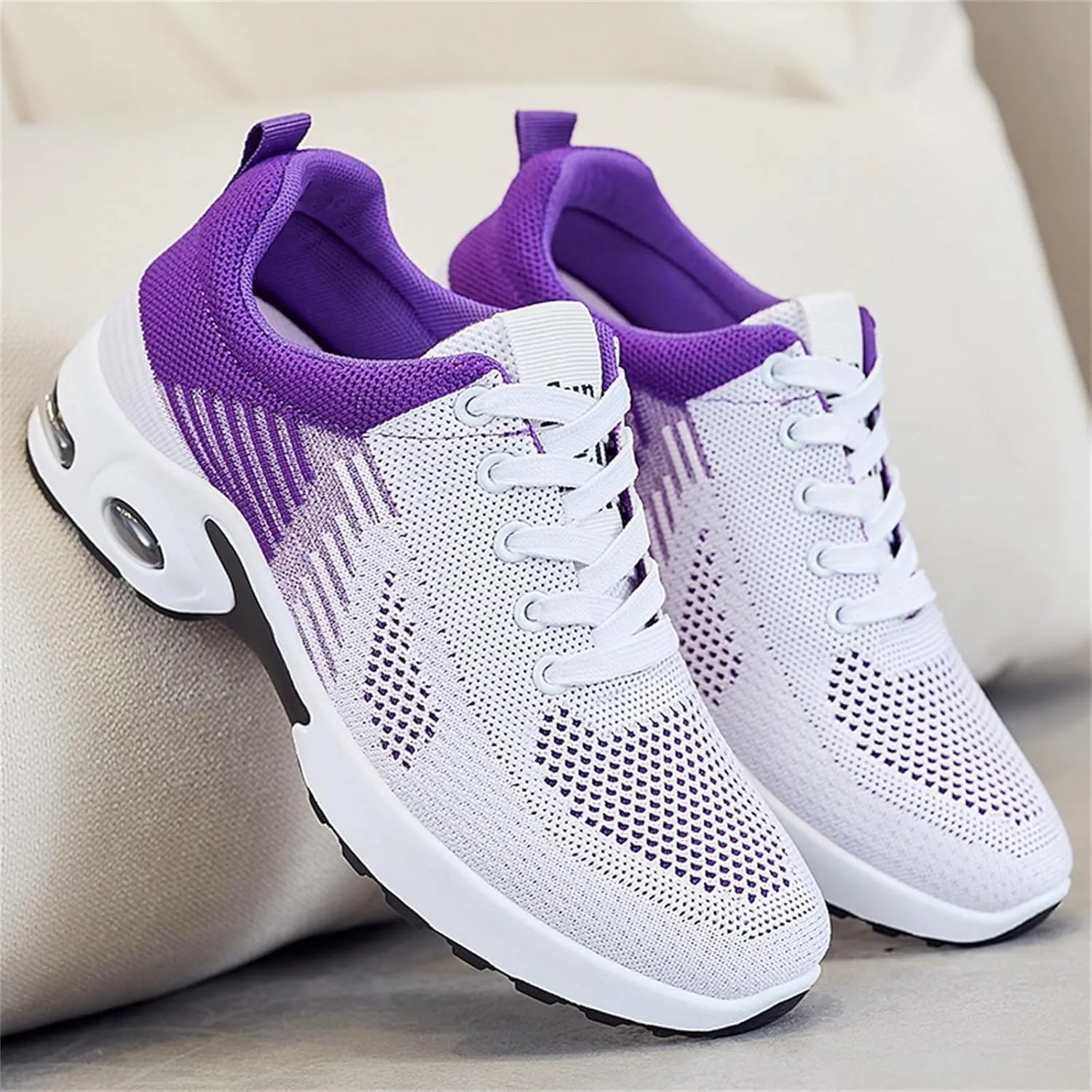Womens Sneakers Air Cushion Orthopedic Mesh Breathable Gym Work Non Slip Walking Sports Wide Width Toe Box Shoes