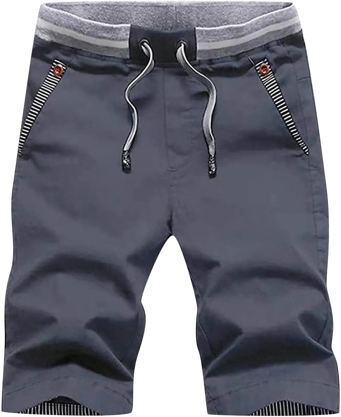 Ymosrh Men's Shorts Sports Pocket Workwear Casual Loose Shorts Jogging