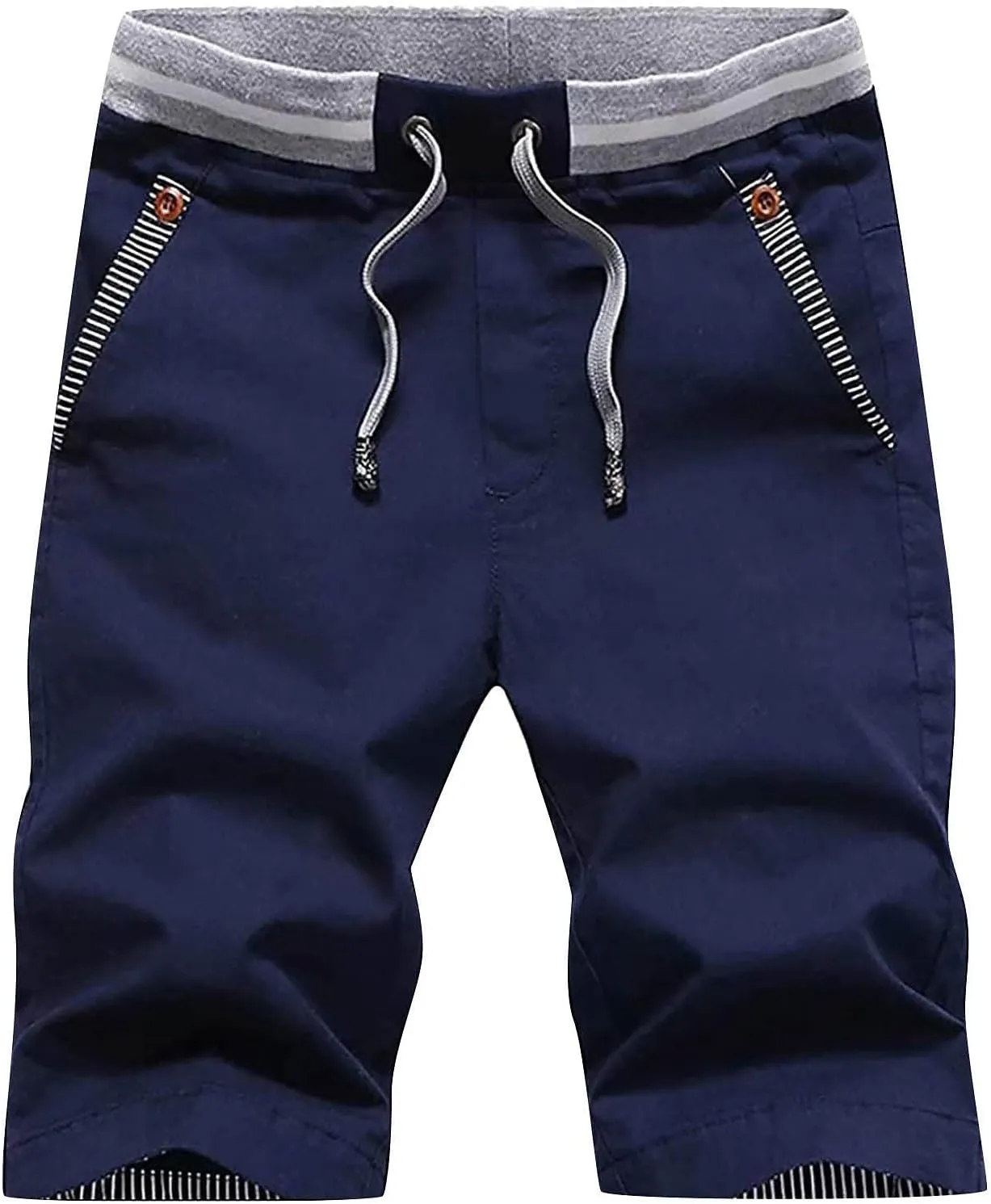 Ymosrh Men's Shorts Sports Pocket Workwear Casual Loose Shorts Jogging