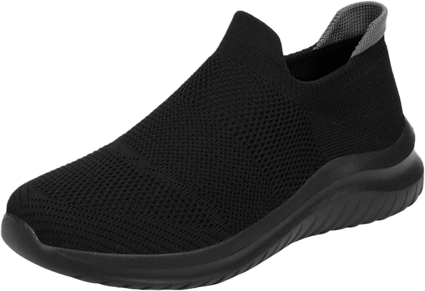 ZSpzx Women's Walking Shoes with Arch Support Mesh Flat Breathable Slip on Sneakers for Plantar Fasciitis Mesh Trainers Comfortable Casual Athletic Running Jogging Shoes for Gym Travel Daily Wear